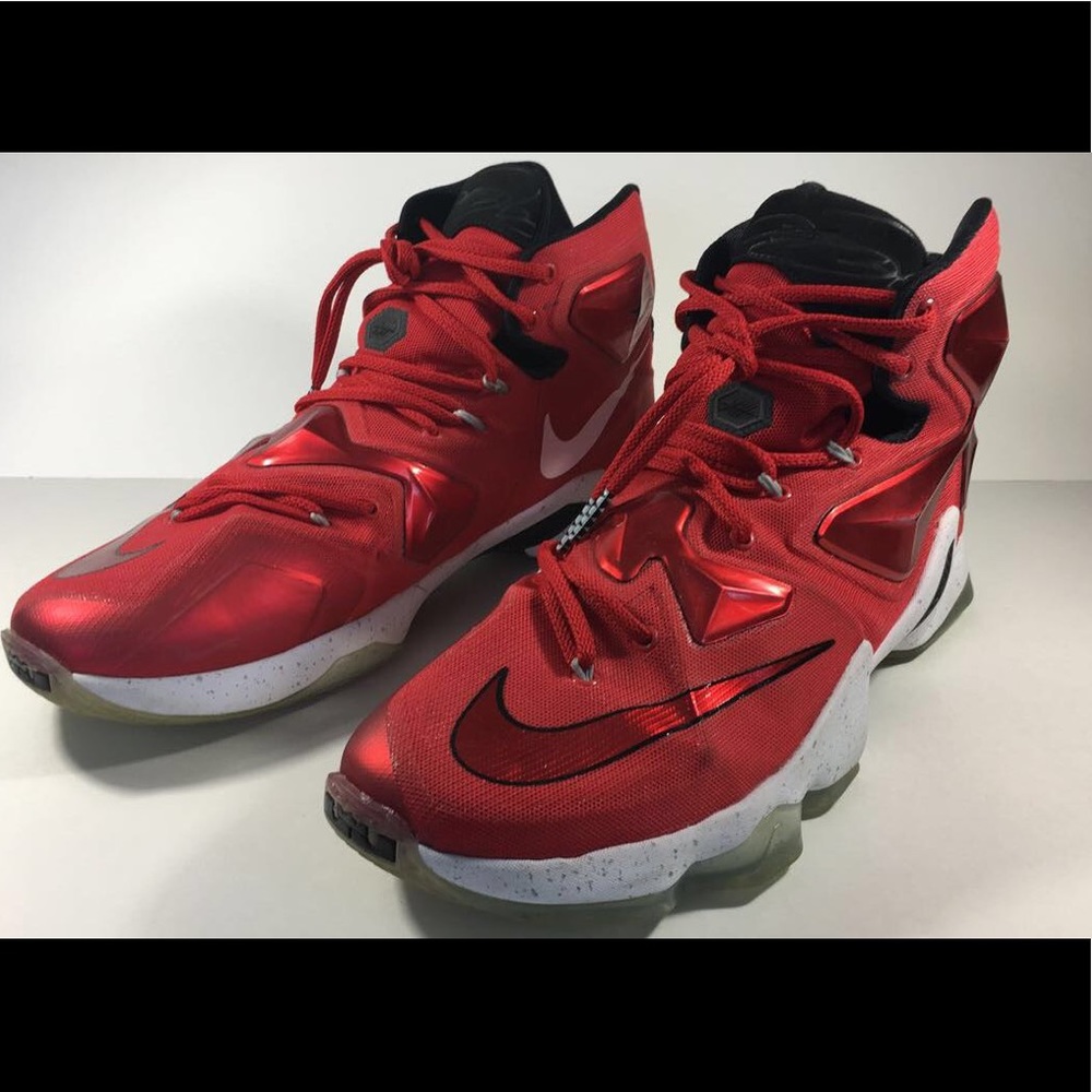 Lebron 13 University Red Men’s size 10.5 - Picture 1 of 7